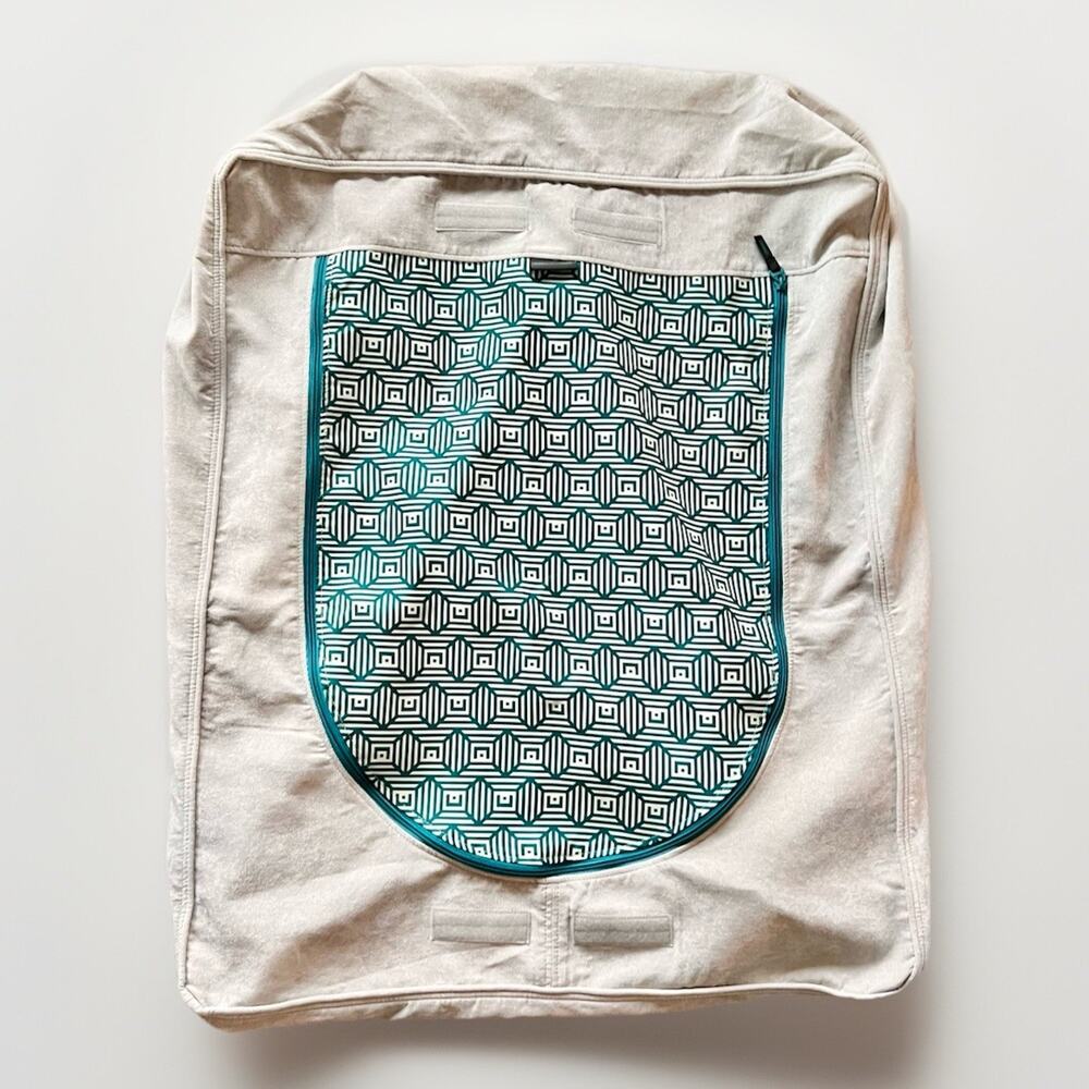 Lovesac Sactional STANDARD SEAT Cover Sky Gray Corded Velvet *IMPERFECTIONS*